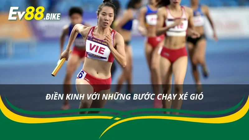 Cá cược thể thao xé gió cùng với điền kinh